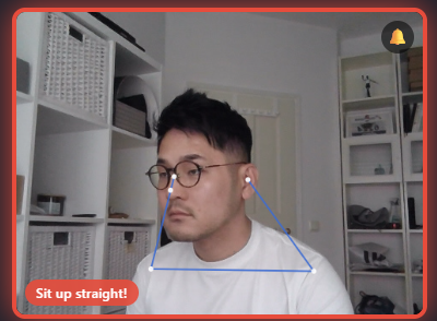 Slouching example